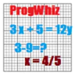 progwhiz equation teacher android application logo